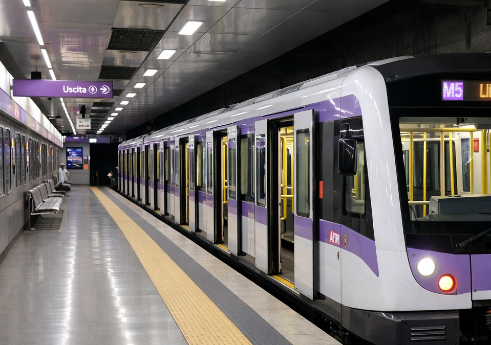 Metro 5 verso Monza: il progetto accelera, cinque nuove fermate tra Milano e la Brianza