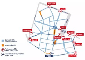 Mobilità. Ztl Isola, dal 7 settembre attive le telecamere per il sanzionamento