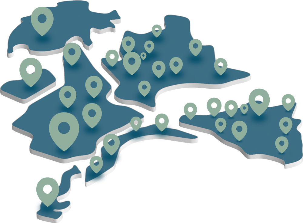 Mappa giornali network More News