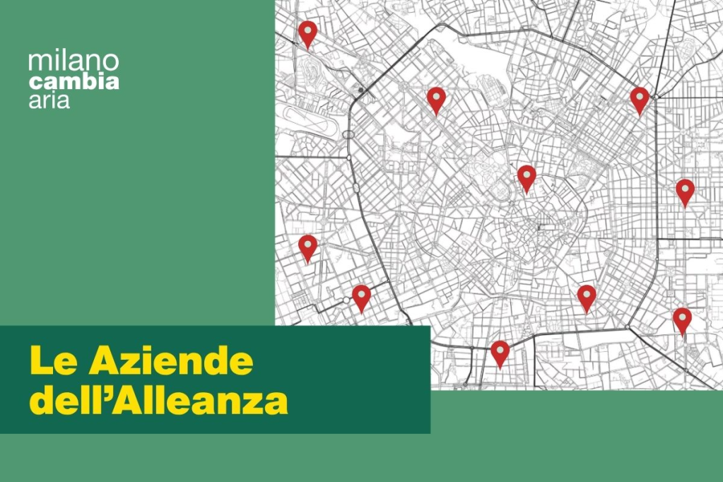 Milano cambia aria: online la mappa delle imprese dell’Alleanza per il clima