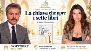 “La chiave che apre i sette libri”: a Milano la presentazione del libro di Gianni Alberto Caimi